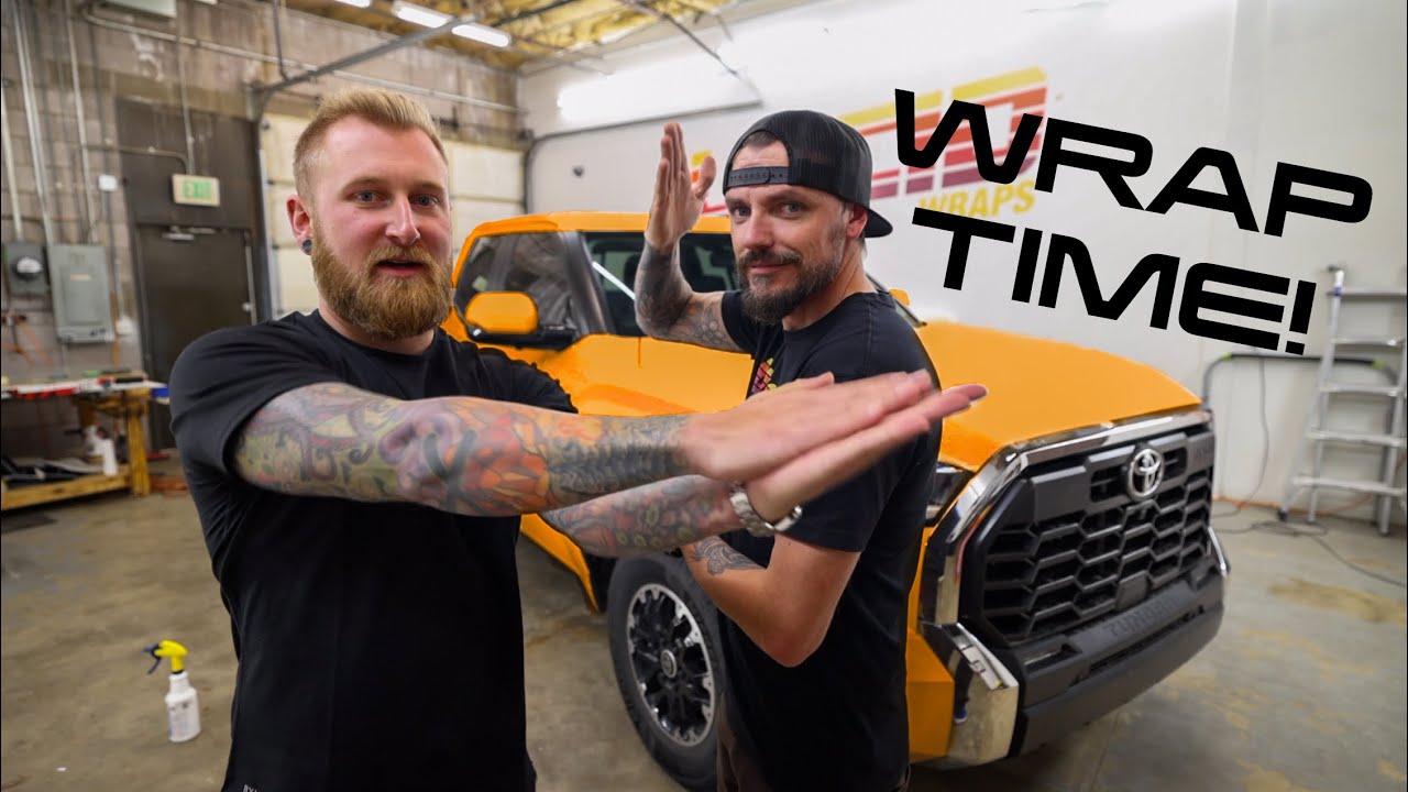 Wrapping the OEM+ Toyota Tundra! | Lucid Wraps