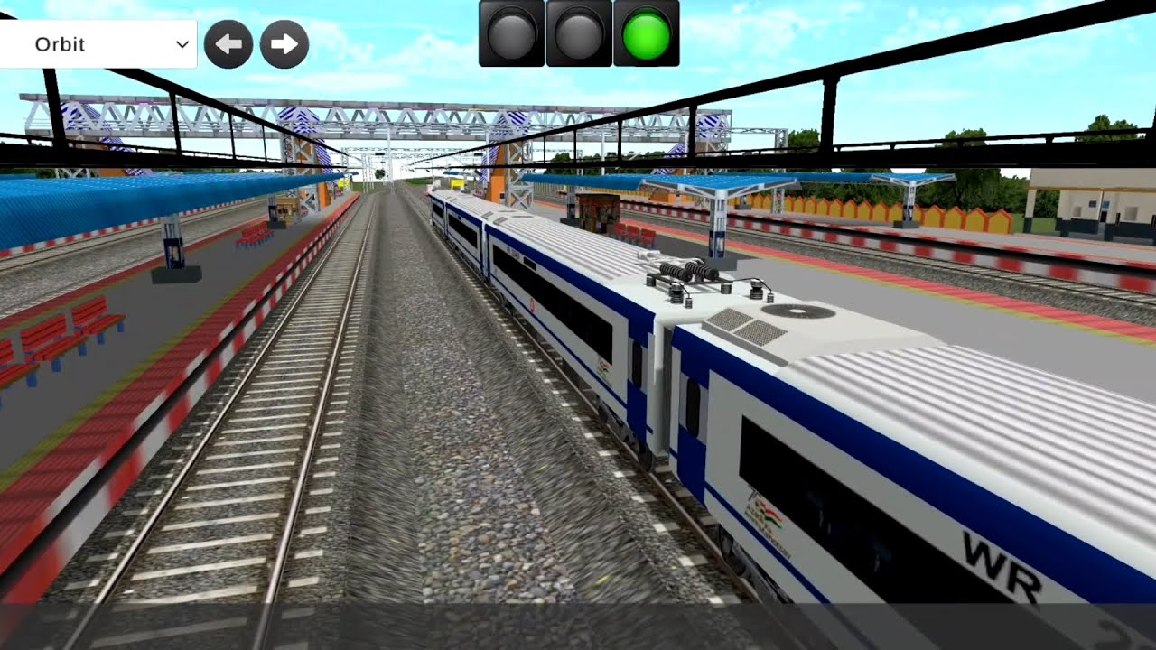 Nagpur Junction - Jalgaon Junction | Vande Bharat | Superfast Express Running On Track | 145 Kph