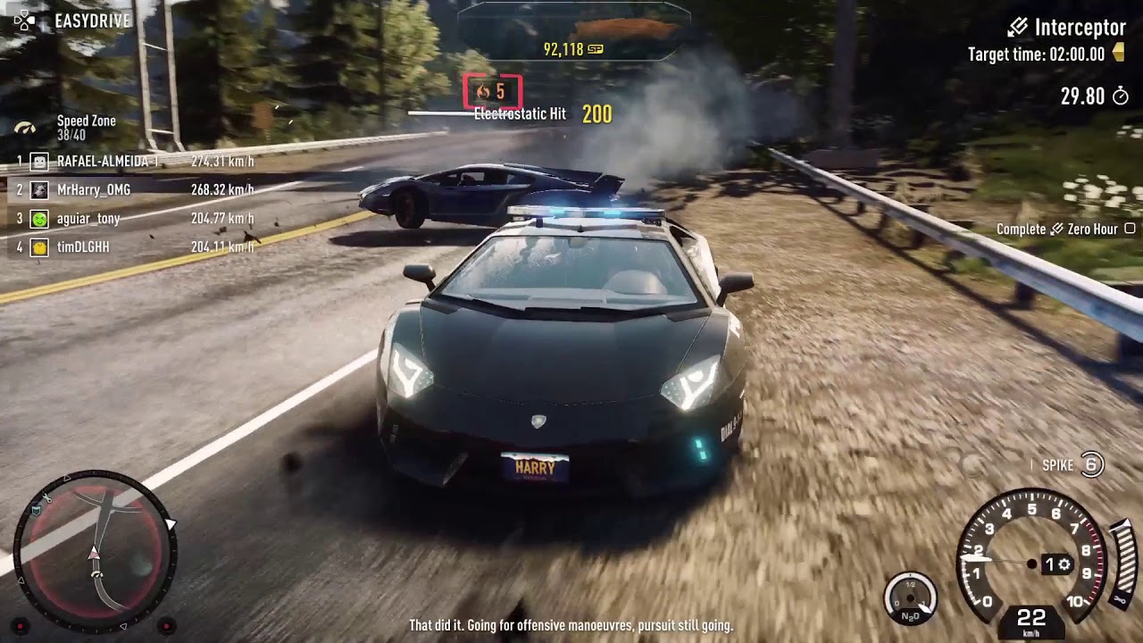 Need for Speed Rivals Lamborghini Aventador LP 700-4 (Cop)