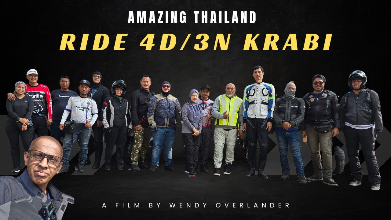 Krabi Thailand 12 Motorcycle ride with Wendy Overlander 4D/3N on 26-6-2025