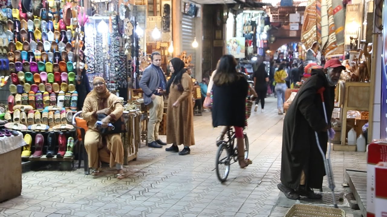 تجار جامع الفنا يرفضون التغطية الصحية عبر بوابة التصريح الضريبي