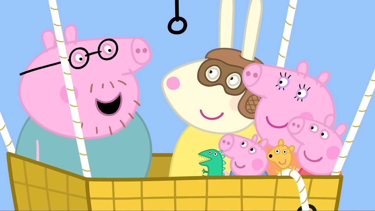 Peppa Pig Türkçe | Balon Gezisi | Çocuklar İçin Çizgi Filmler