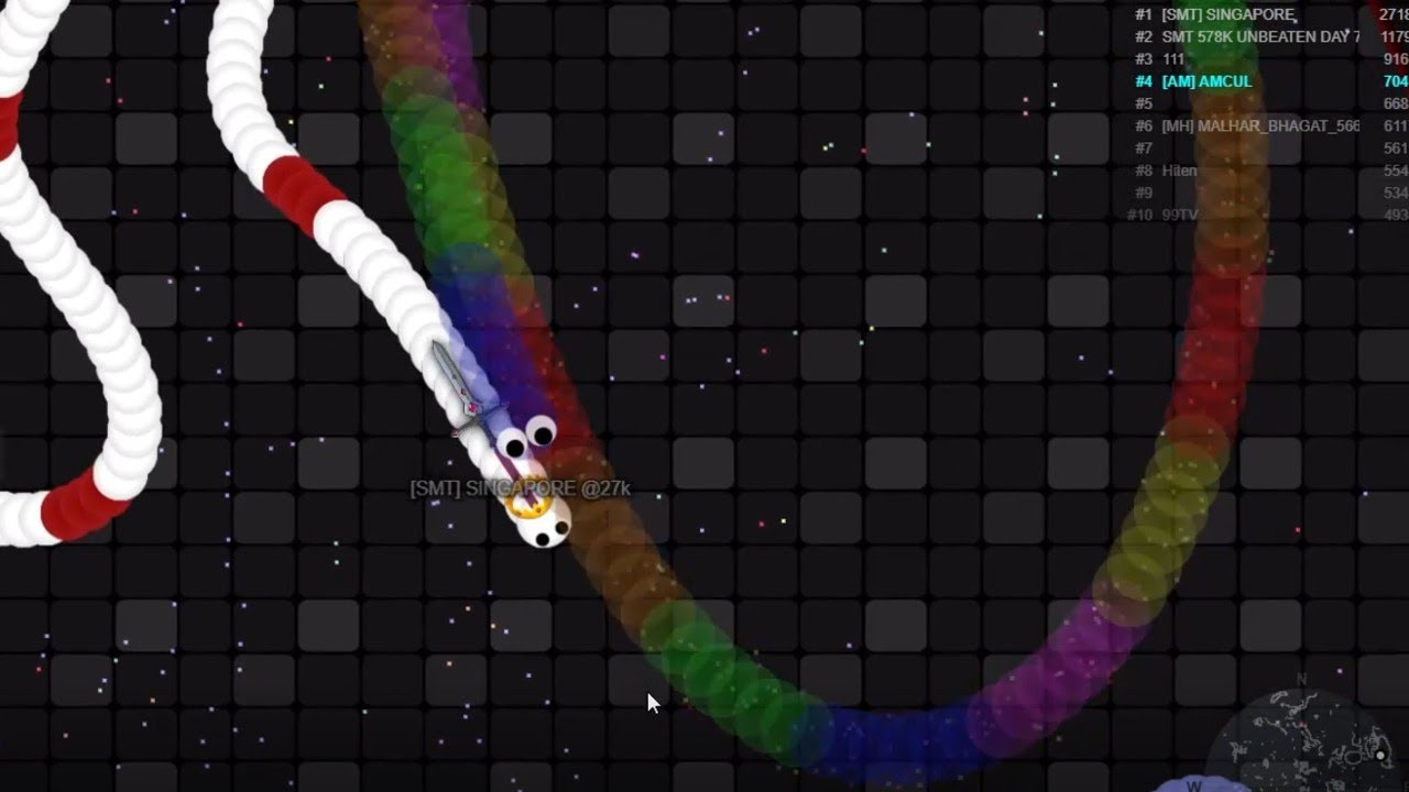 5 Revenge in a single Video | Slither io Amcul