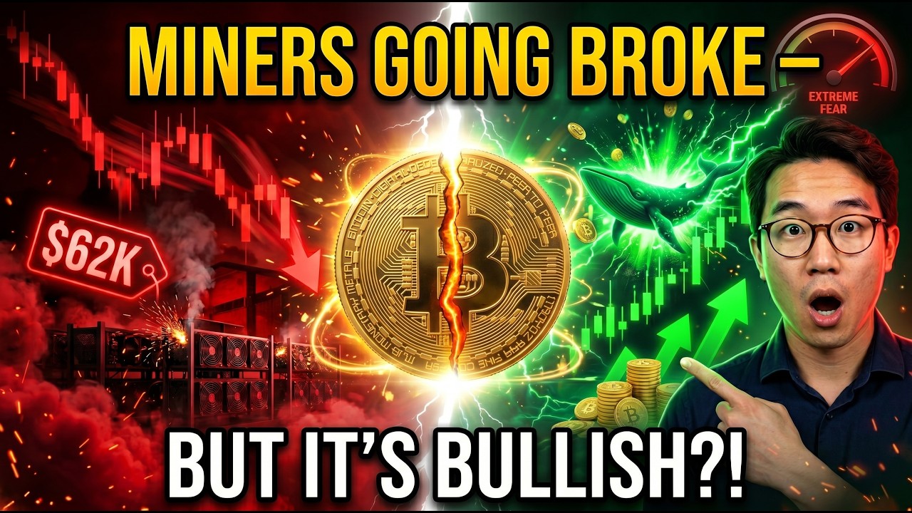 Bitcoin Just Broke $62K &mdash; But Miners Going BROKE Is the Bullish Part?!