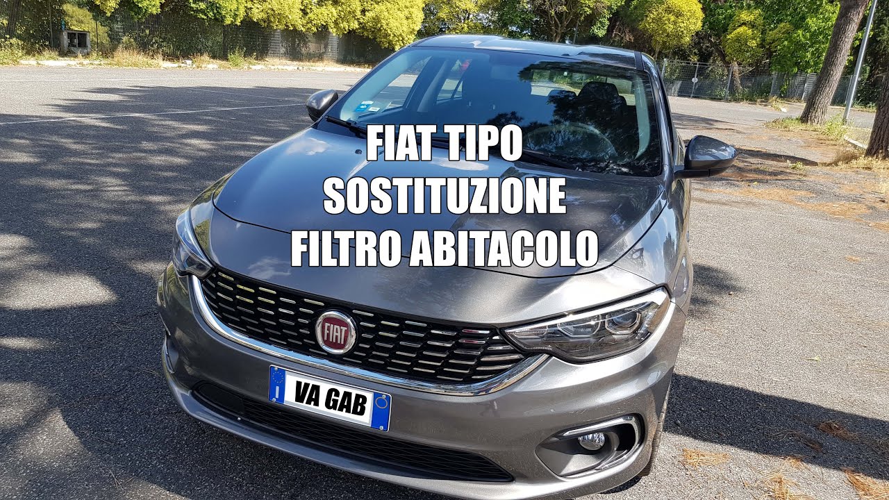 FIAT TIPO Sostituzione Filtro Abitacolo