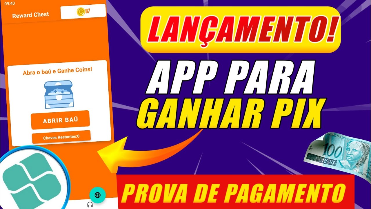 [LAN&Ccedil;OU 😱] NOVO APP PAGANDO NO PIX! PROVA DE PAGAMENTO!