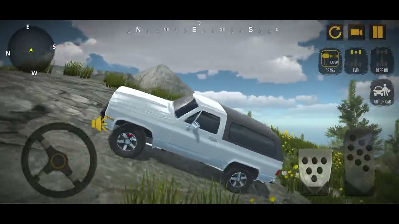 😱Offroad Car Simulator Game || Android mobile game play || Nest level 😱 