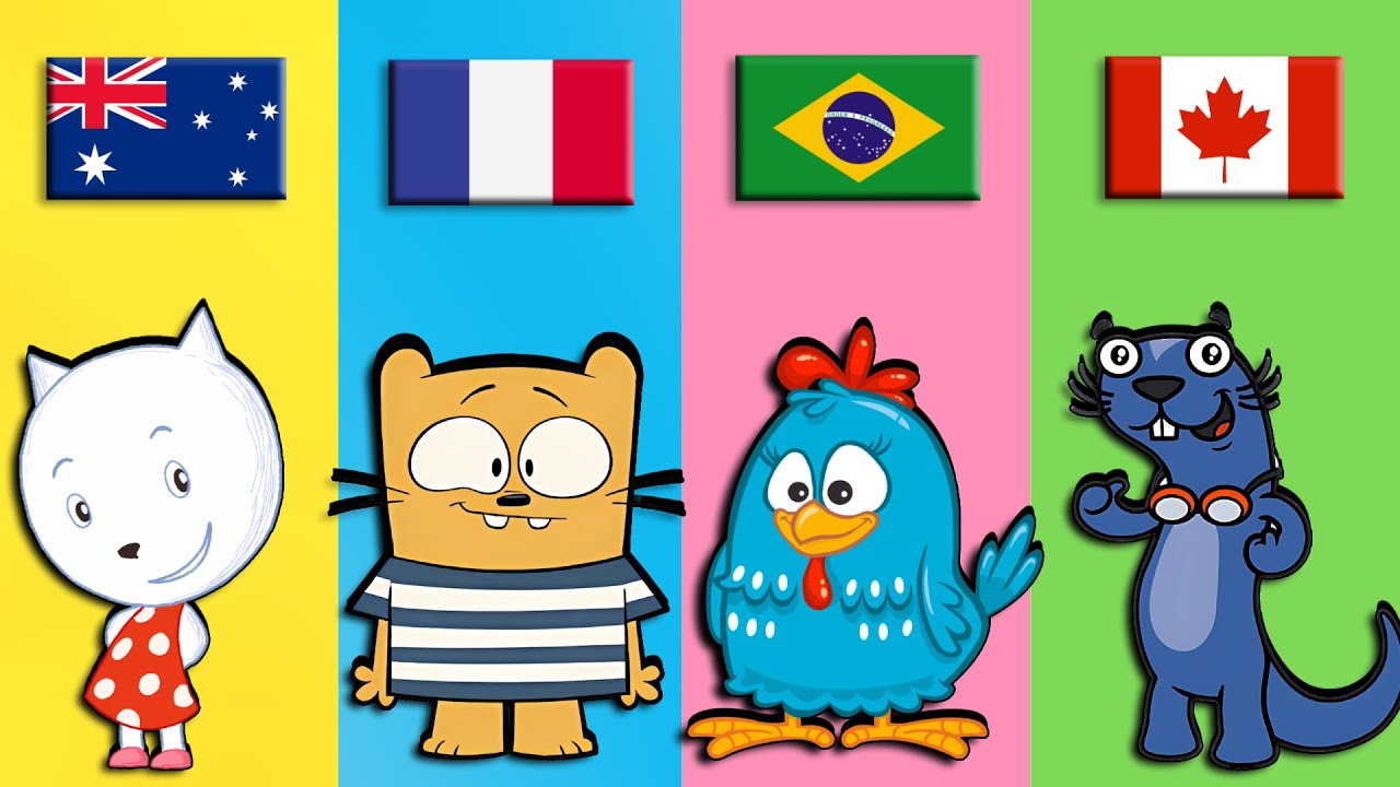 Cartoons from Different Countries | Pt. 8