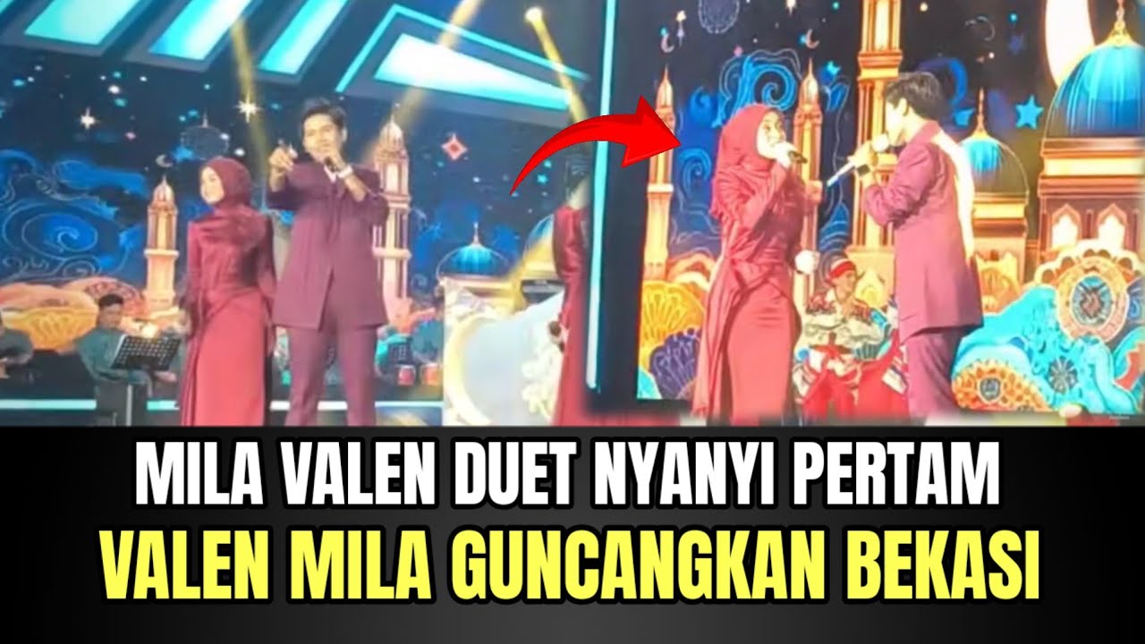Mila Valen Duet Nyanyi Pertama, Valen Mila Saling Tatap-Tatapan!