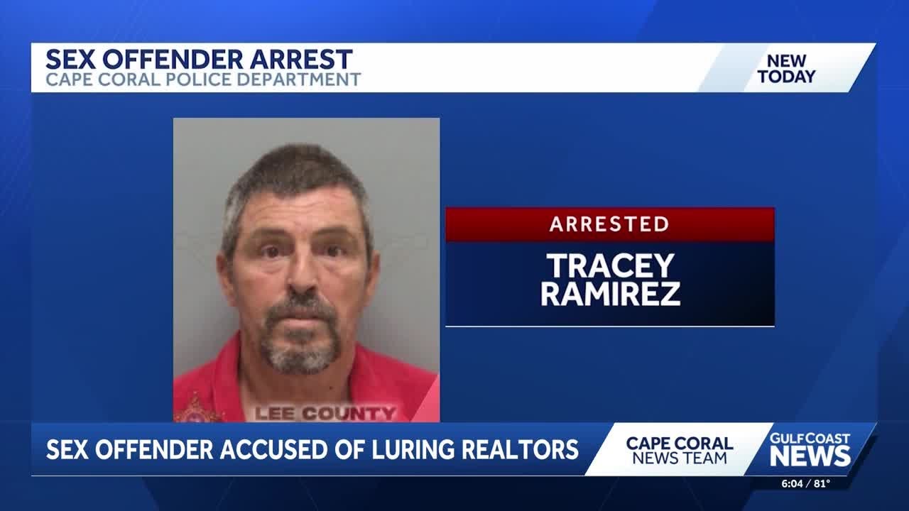 Cape Coral man accused of violating sex offender rules, trying to lure real estate agents