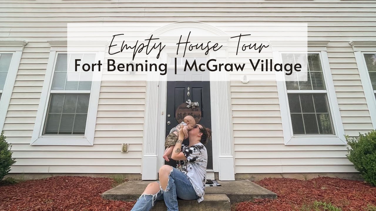 ON POST FORT MOORE (BENNING) EMPTY HOUSE TOUR | McGraw Nottely Floor Plan