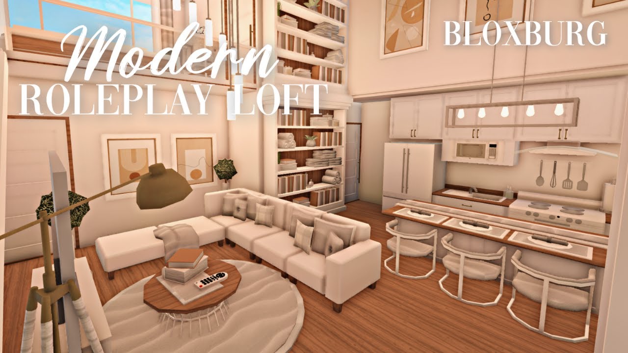 Roblox Bloxburg - Modern Loft Roleplay - Minami Oroi