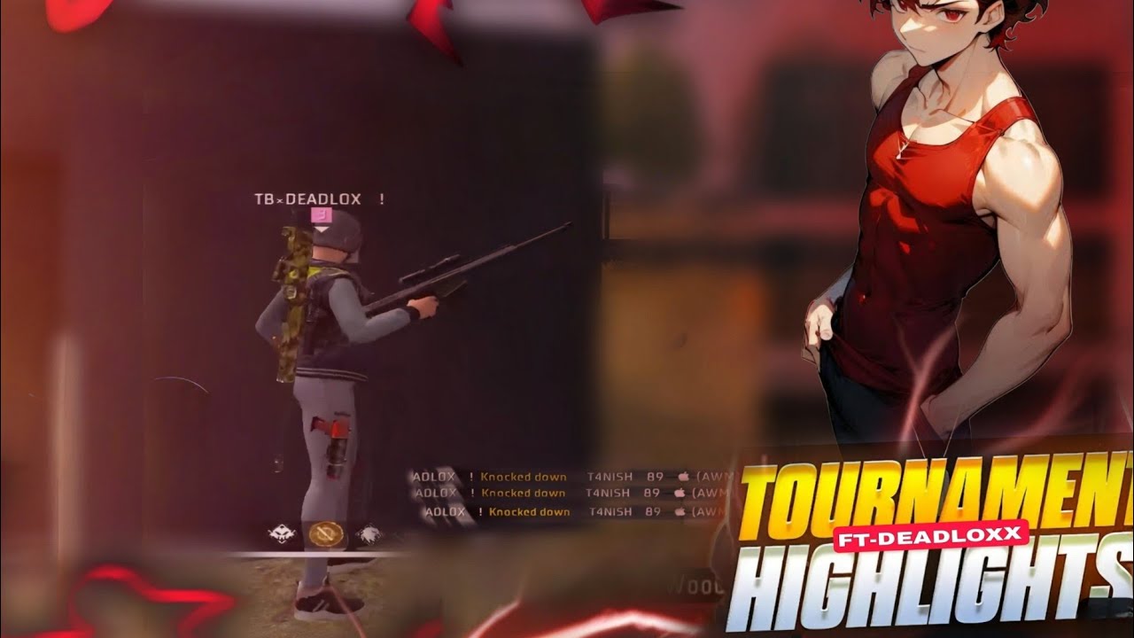 FREE FIRE TOURNAMENT HIGHLIGHTS BYE DEADLOXX