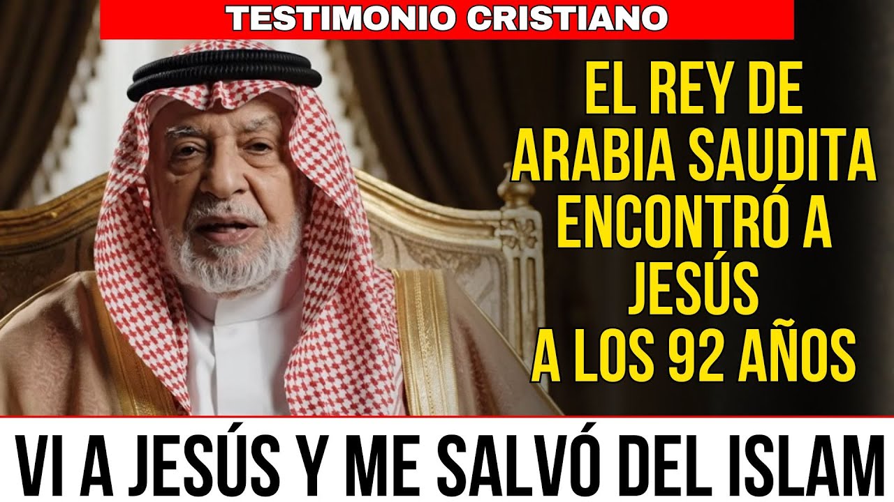 Miembro de la realeza saudí de 92 años sacude Oriente Medio con un bautismo público: “Jesús me sanó”