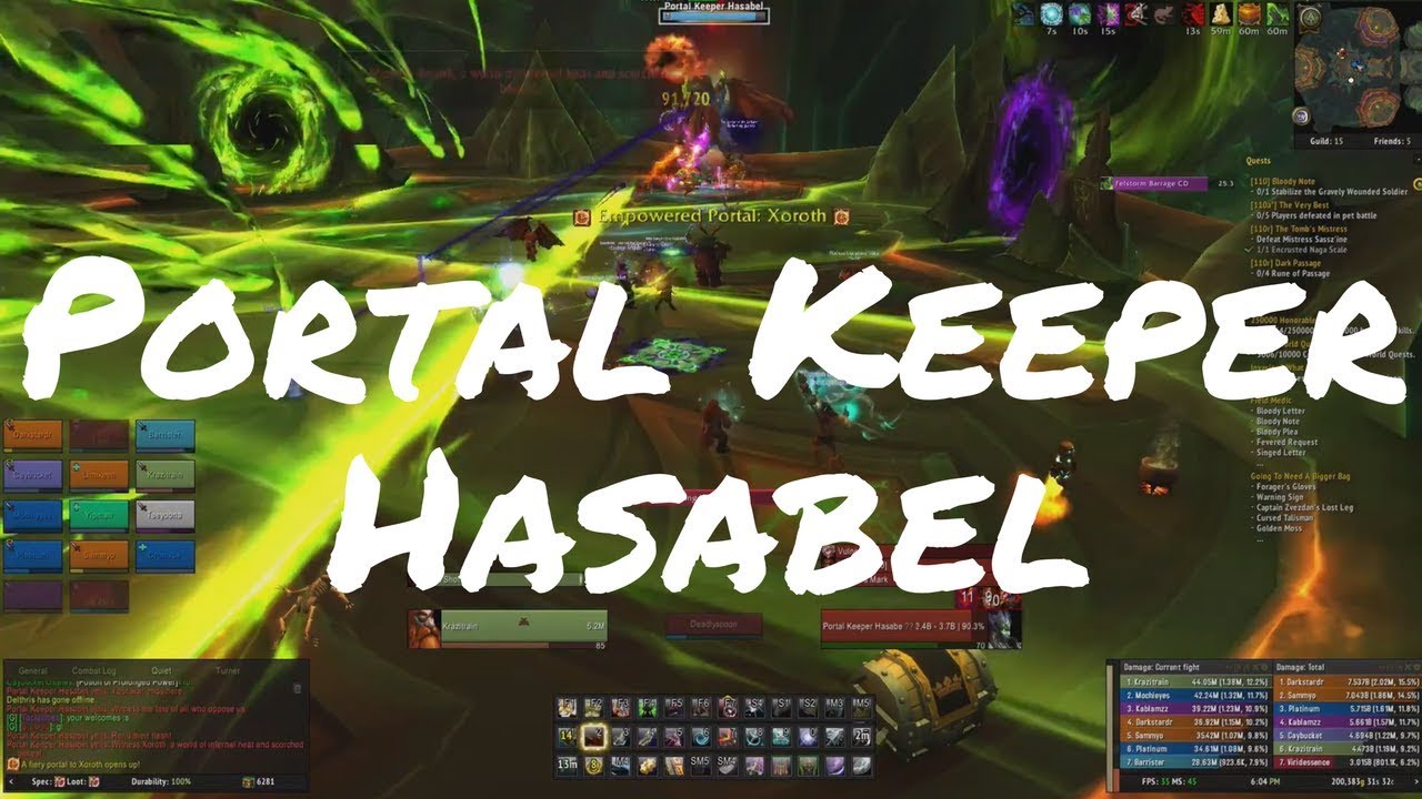 Portal Keeper Hasabel Boss Strategy Guide - Antorus - Forbidden Descent 1/3 (World of Warcraft)