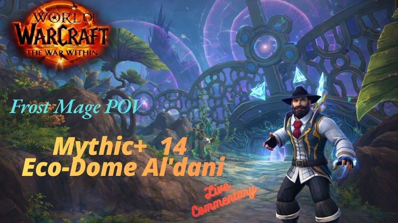Eco-Dome Al'dani +14 | Frost Mage POV | Massive Damage