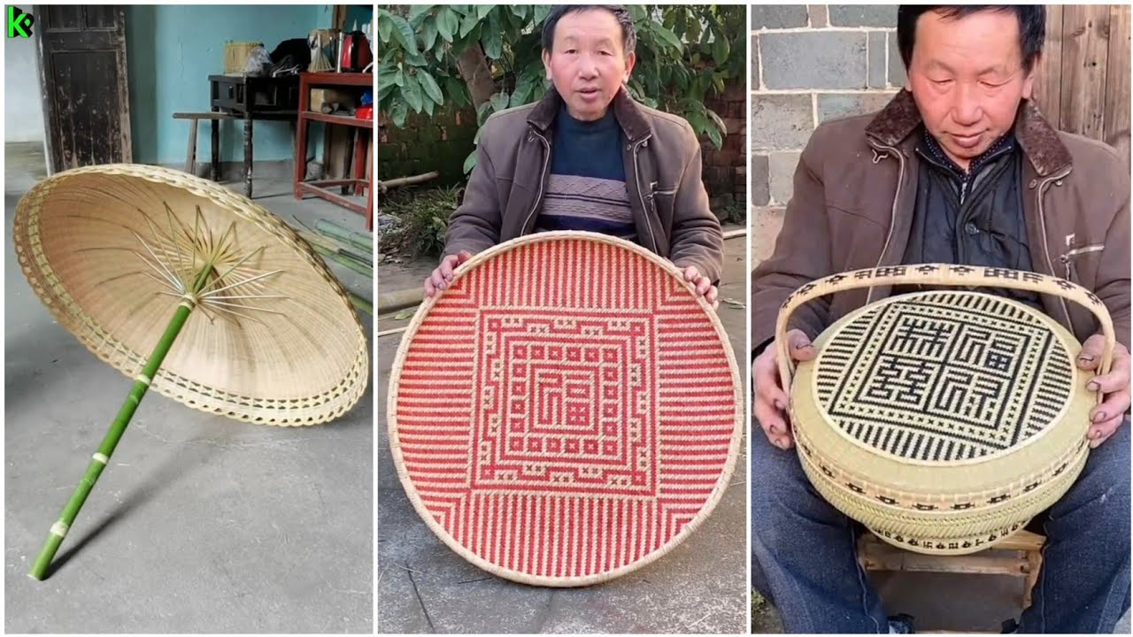 Bamboo Crafts - Awesome bamboo craft making - How to make wonderful crafts from bamboo Part 40