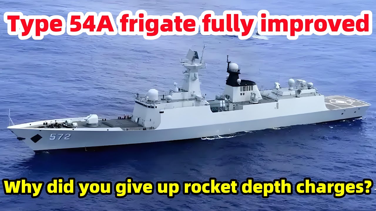 Batch 6 of Type 054A frigate fully improved, why give up rocket deep bomb?
