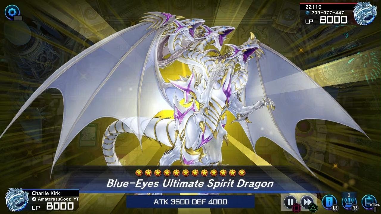 Blue eyes vs Blue eyes mirror match Crazy Duel
