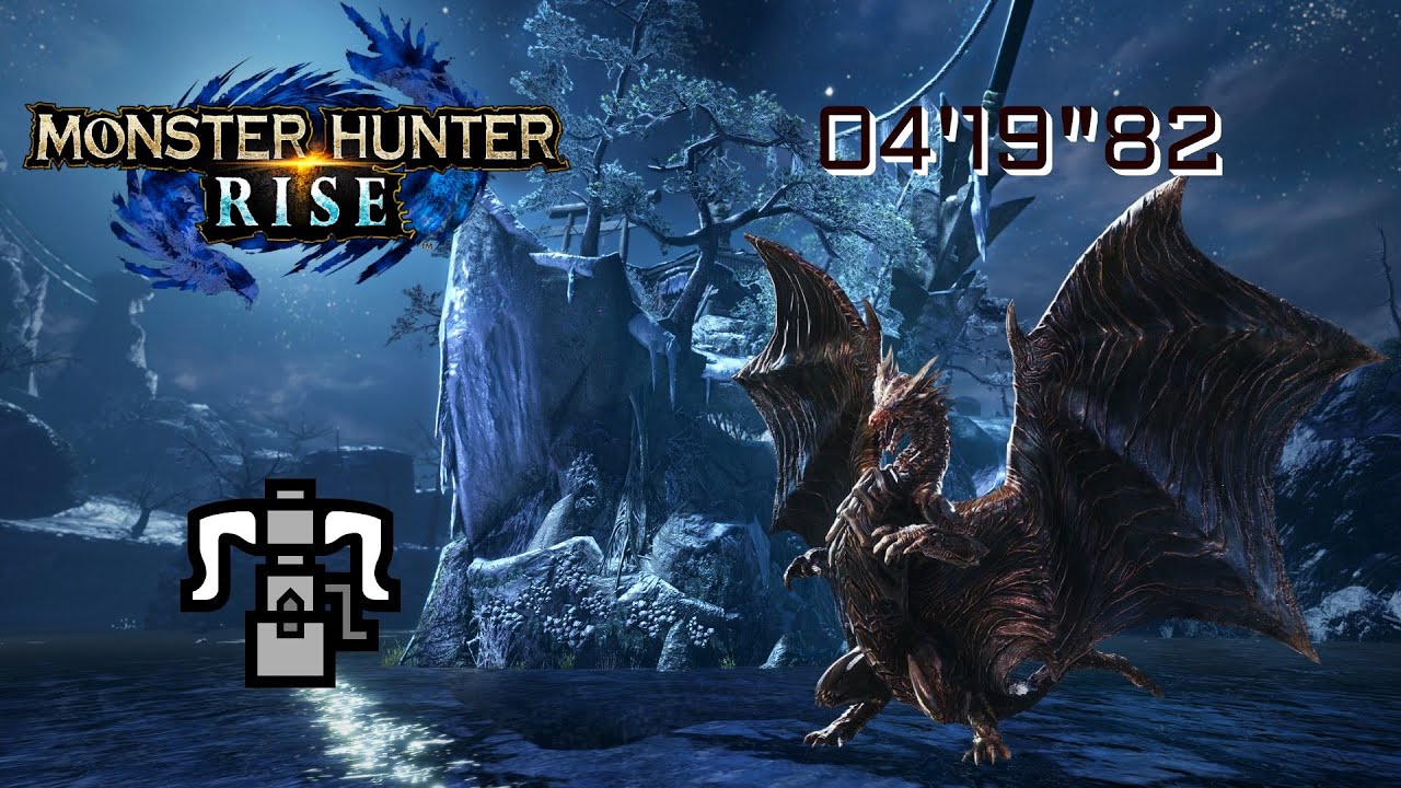 Monster Hunter Rise Kushala Daora HBG Sticky/Wyvern Ammo Solo 04'19