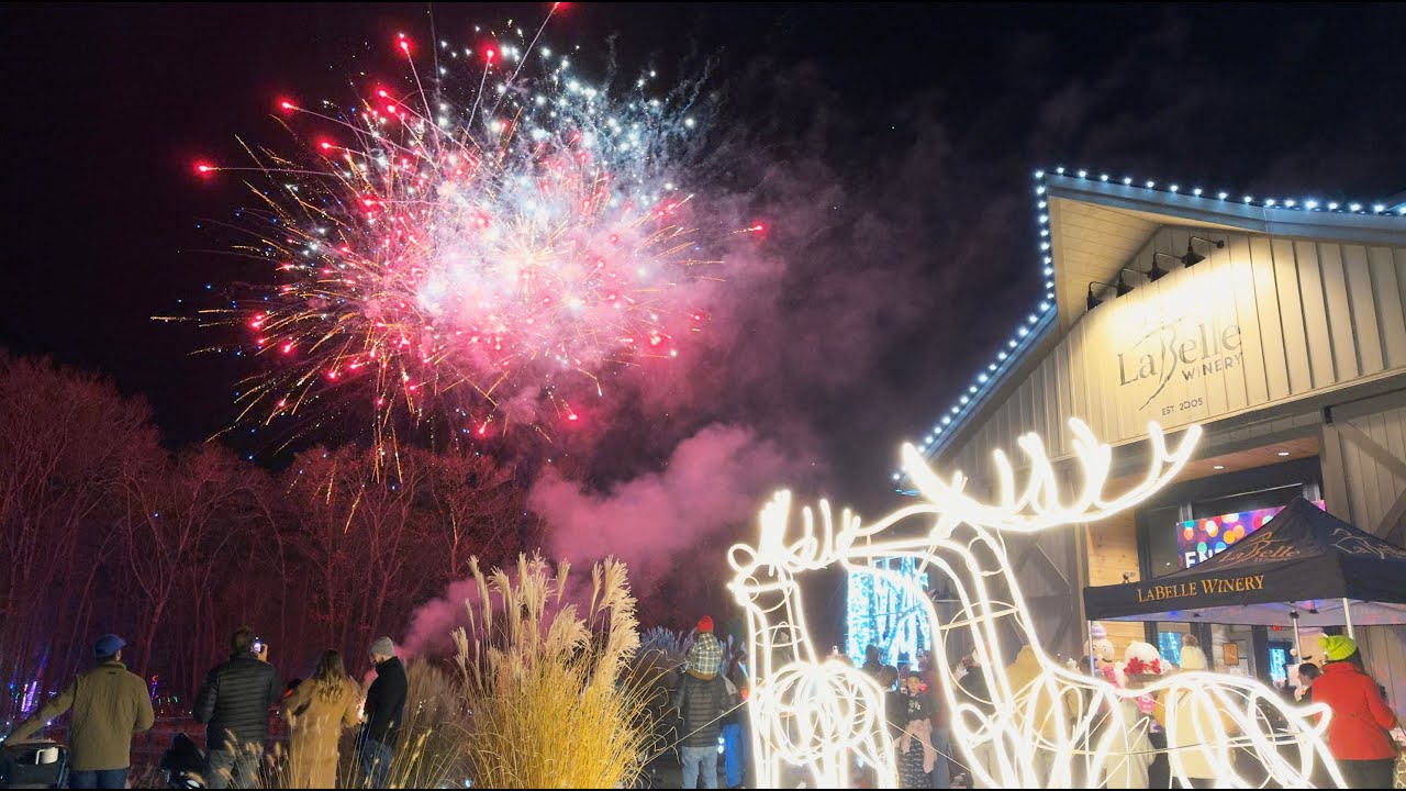Labelle Lights на винодельне Labelle в Дерри, Нью-Гэмпшир, 2025