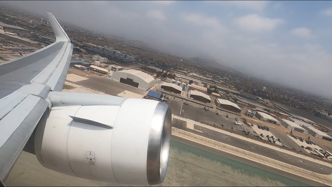 GE CF6 ENGINE GROWL | Latam 767 Takeoff from Lima (LIM)
