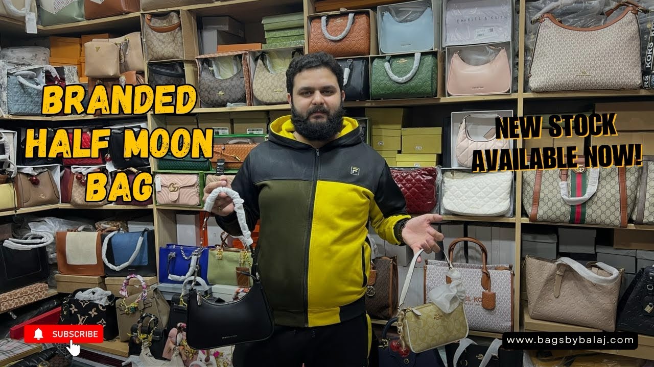 Branded Half Moon Bags New Stock 😍 | Latest Designer Handbags Collection 2025 | Bags by Balaj