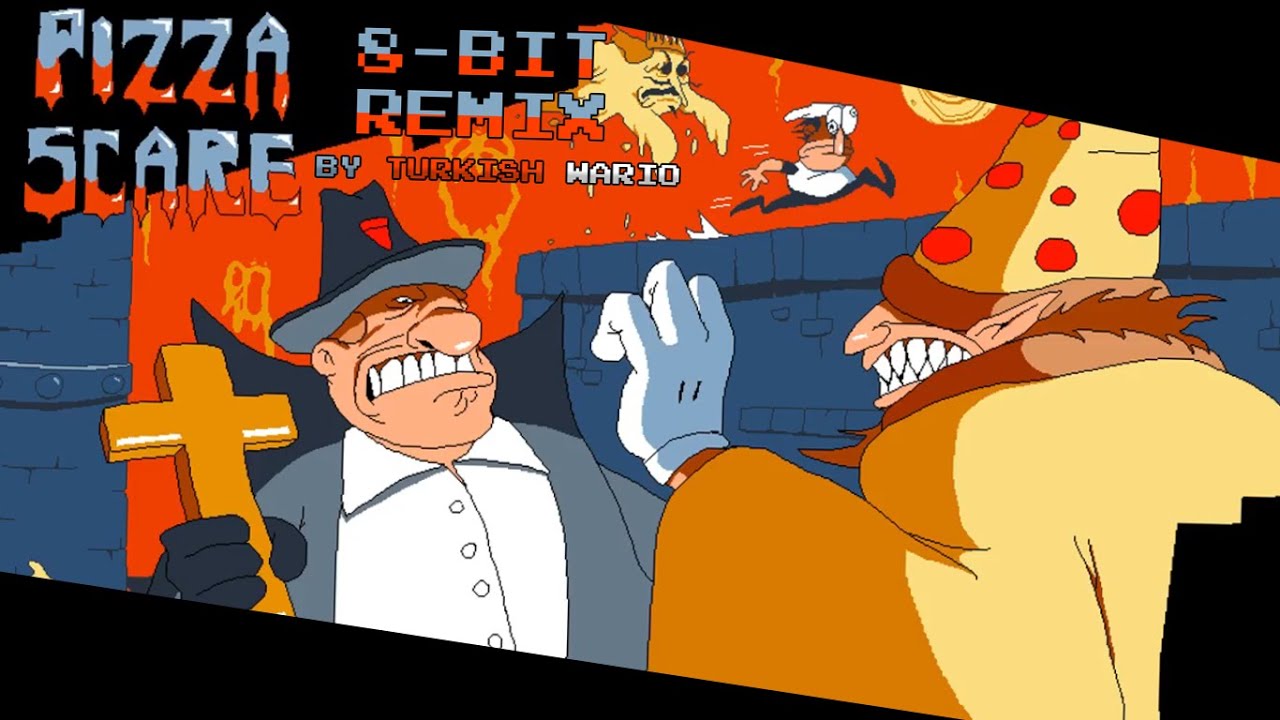 Pizza Tower There's a bone in my Spaghetti | 8-bit Remix