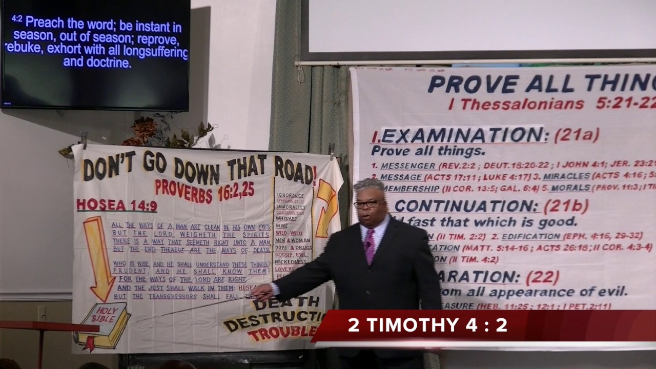 PROVE ALL THINGS PART 2