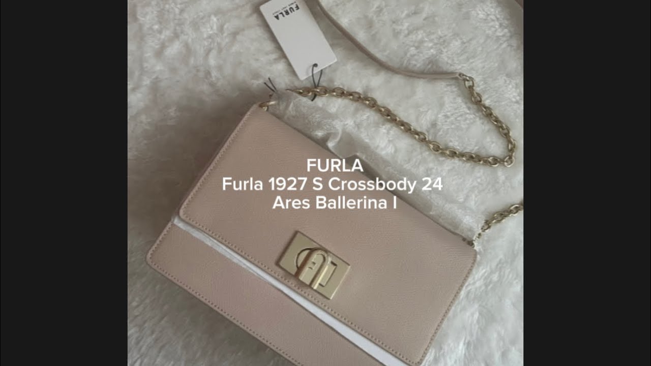 FURLA 1927 S Crossbody 24 Ares Ballerina I Unboxing  #FurlaBag #grainedleather #bagunboxing