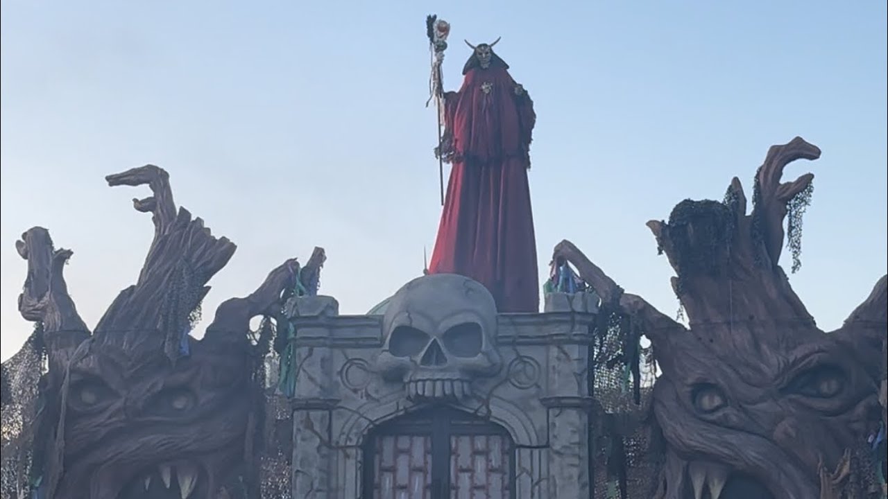 Worlds of Fun Halloween Haunt Overlords Awakening Full Vlog