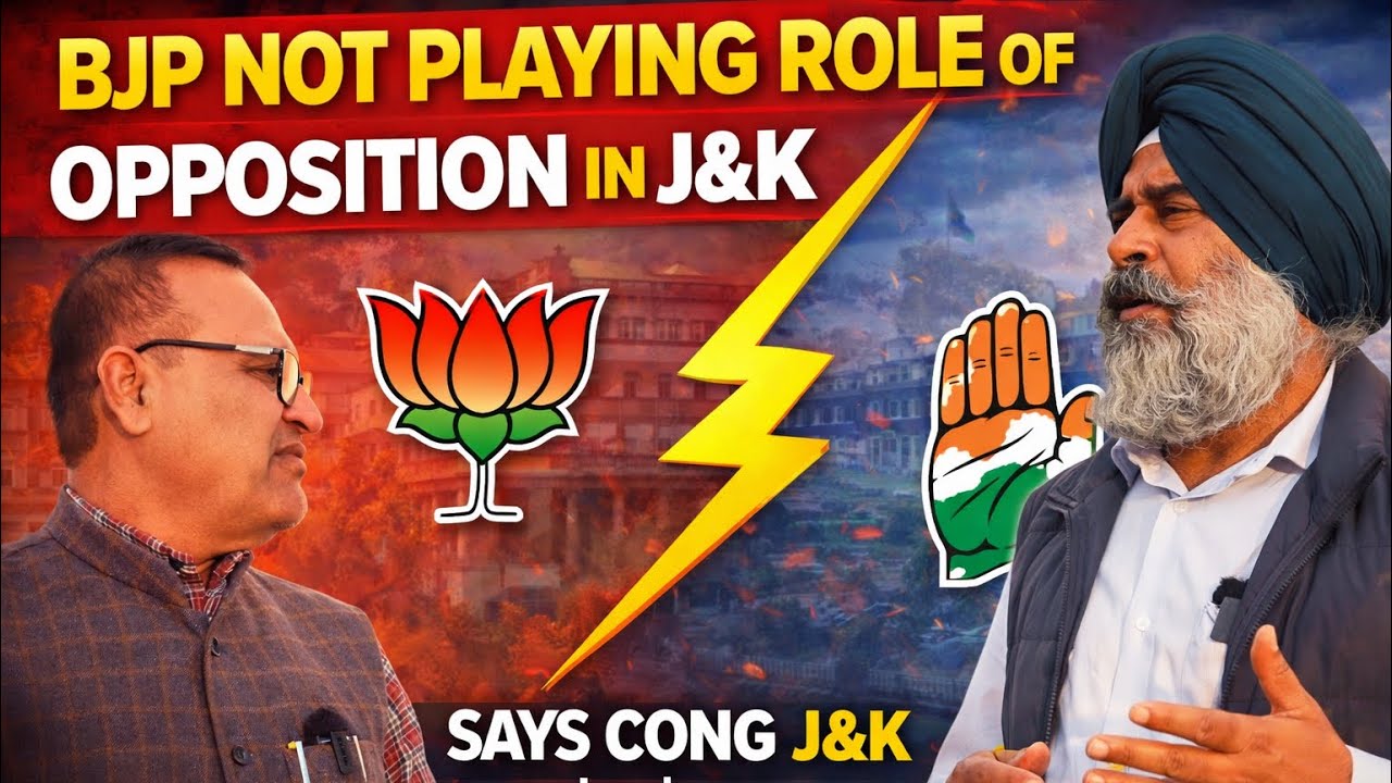BJP not playing role of Opposition in J&K; says Cong J&K In-charge Pargat Singh