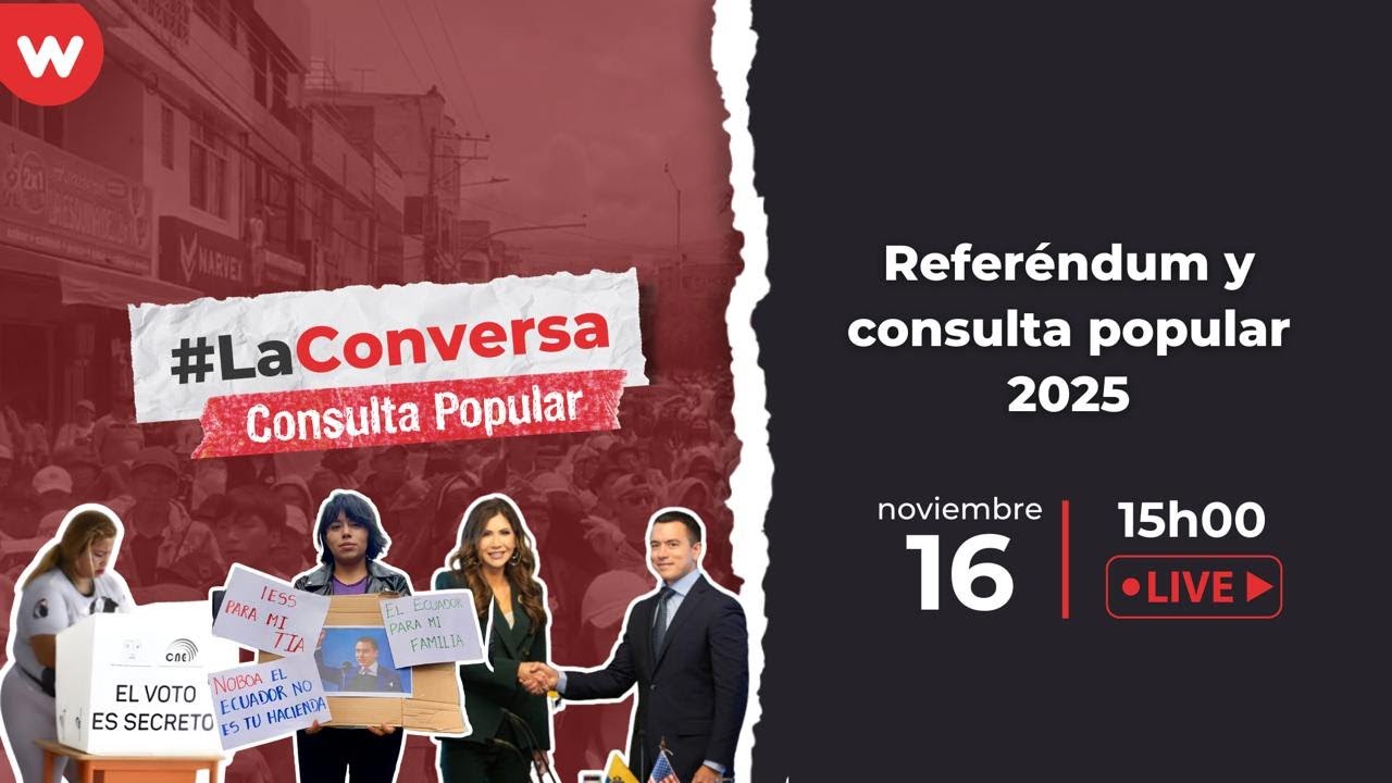RESULTADOS REFERÉNDUM Y CONSULTA POPULAR ECUADOR |  EN VIVO 🔴 WAMBRA