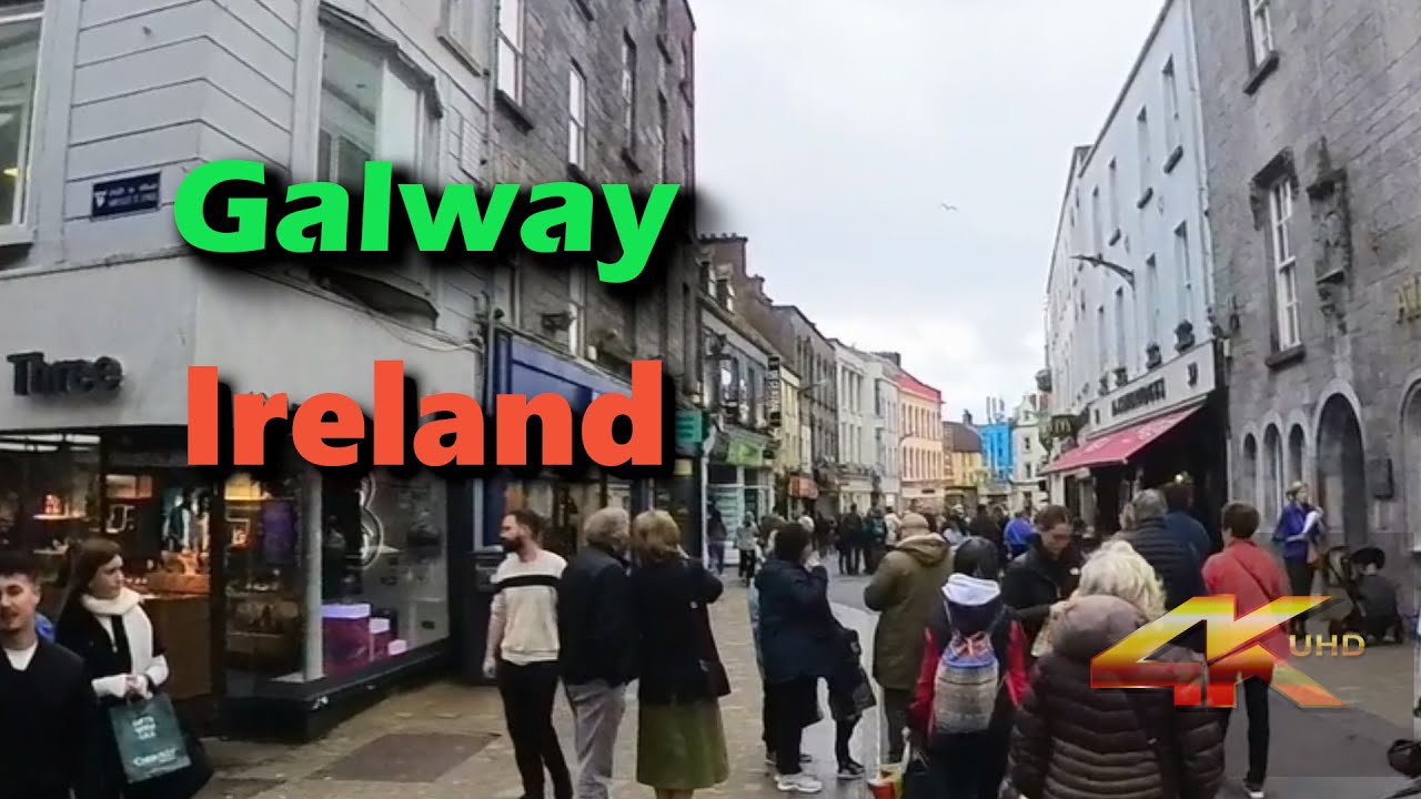 Walk Through Galway, Ireland - A Journey Through Music, History & Coastal Charm