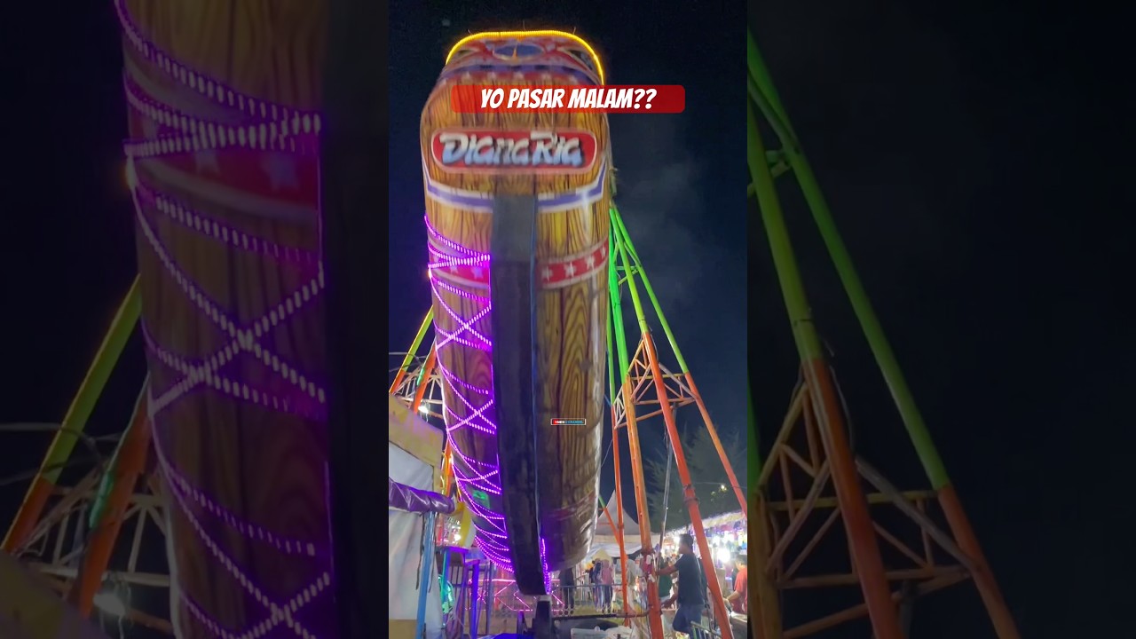 Yo pasar Malam Sapuran Wonosobo. !!