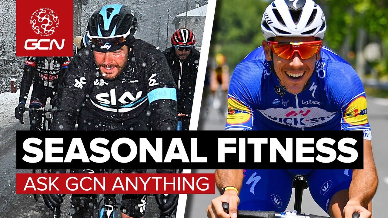 Should Your Cycling Fitness Change Over The Year? | Ask GCN Anything