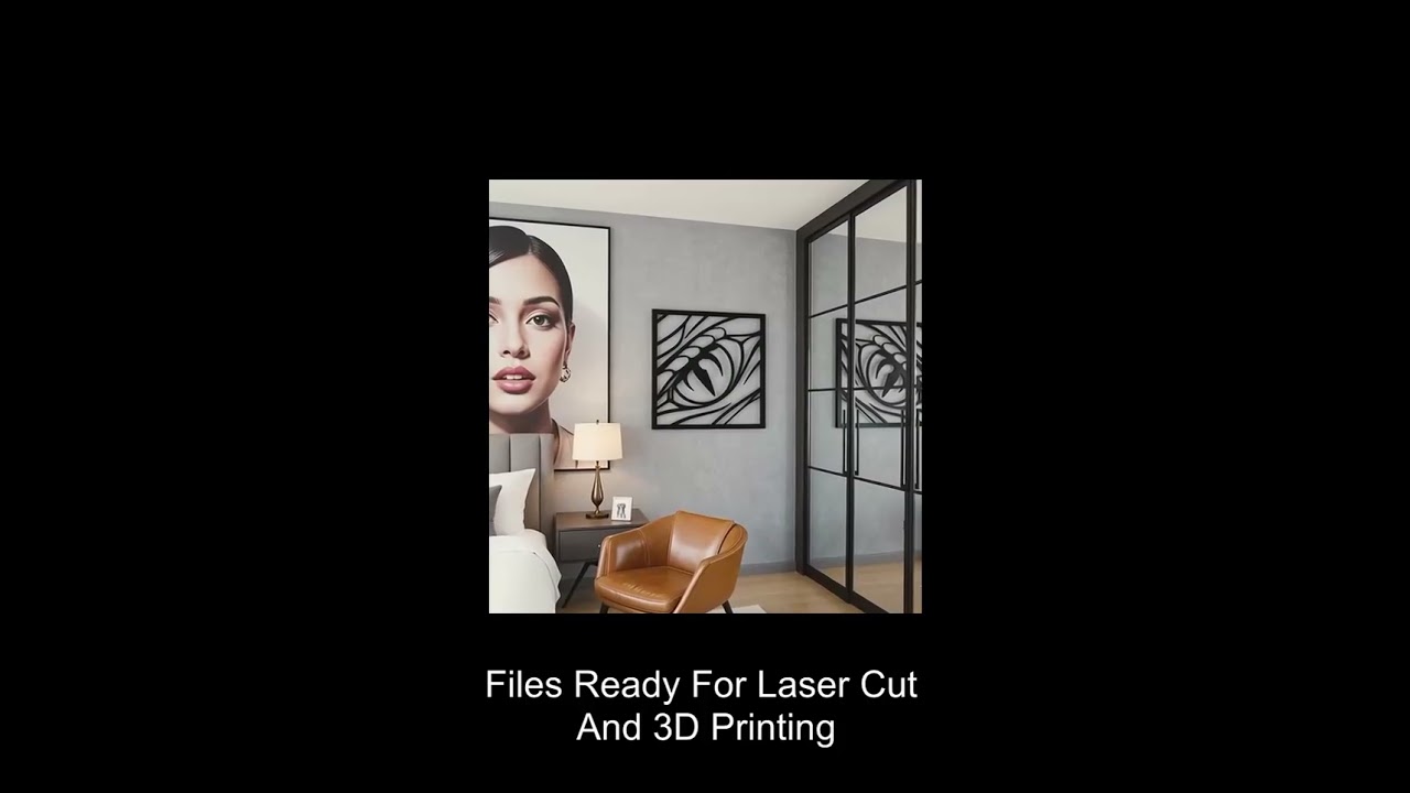 006 Dragon Eye Wall Decor Art Files For Laser Cut And 3D Print