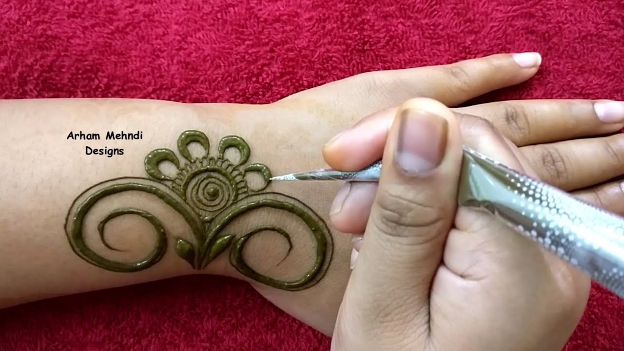 Latest Easy Stylish Mehndi Design for Hand || EID 2019 Special Mehndi Design || Arham Mehndi Designs