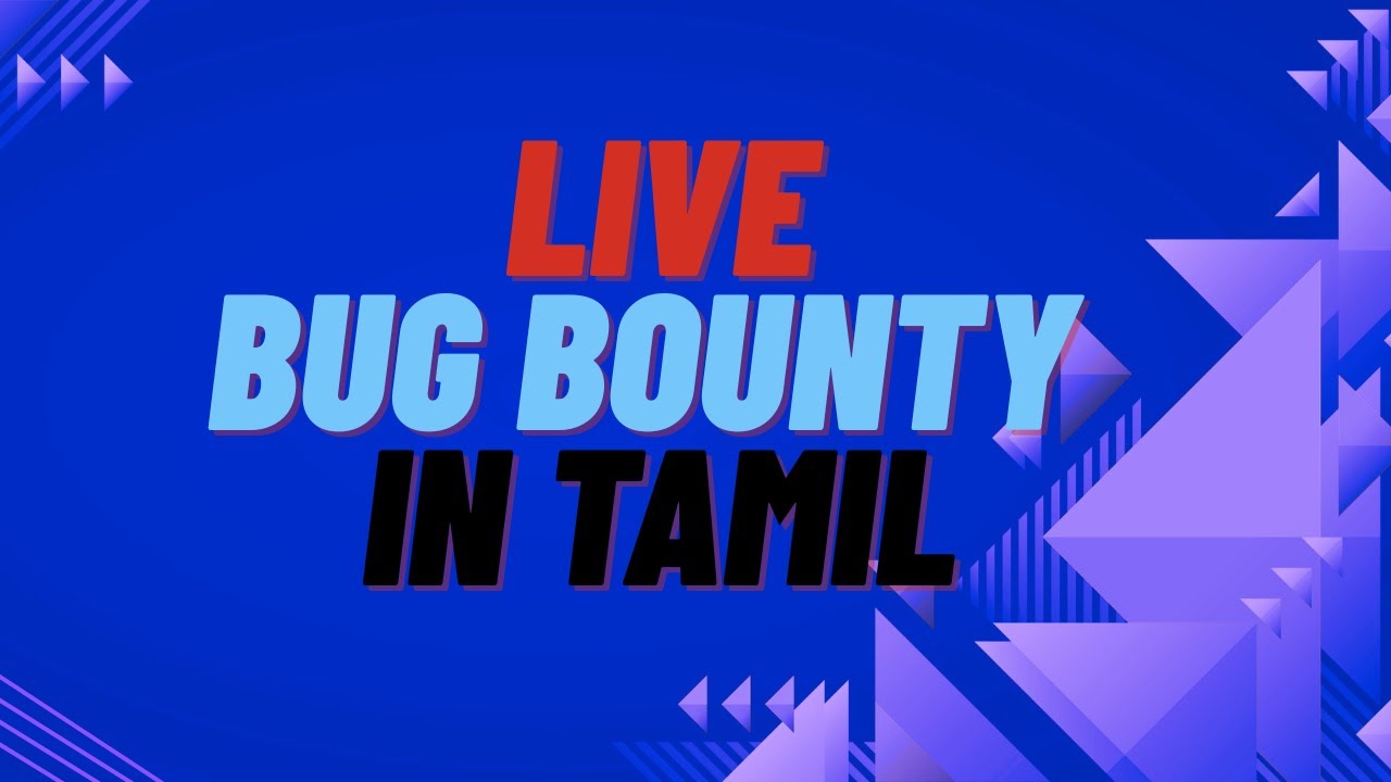 Live  BugBounty Hunting -  wizio bugbounty | Tamil |Abisheik Magesh #3