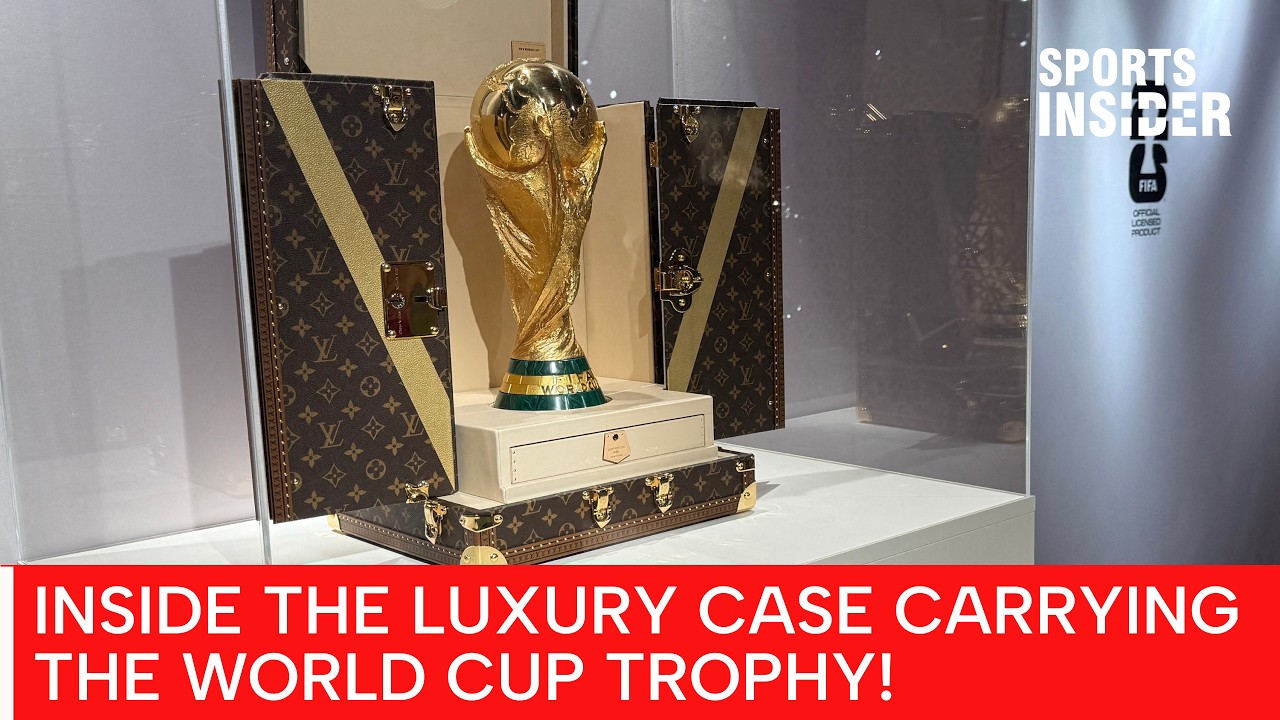 Louis Vuitton Unveils Stunning FIFA World Cup Trophy Trunk Ahead of 2026 Final |World Cup 2026 |AD1Z