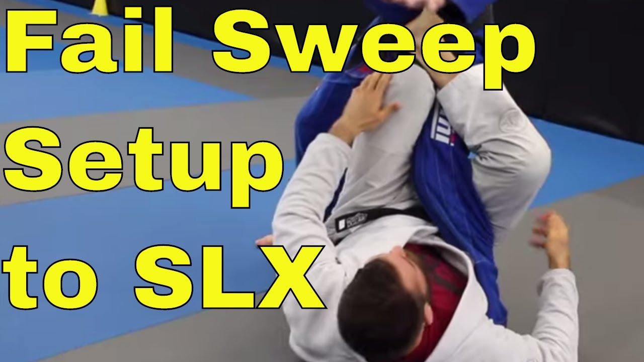Failed Sweep To Single Leg X Guard Entry (So Easy a Dummy Can Do It)