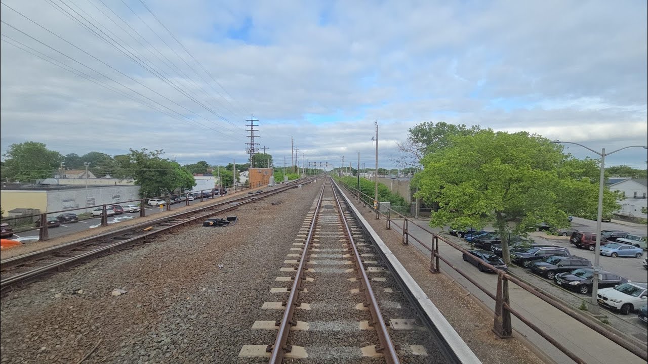 4K/60p: LIRR M3 Front Window Penn Station to Wantagh