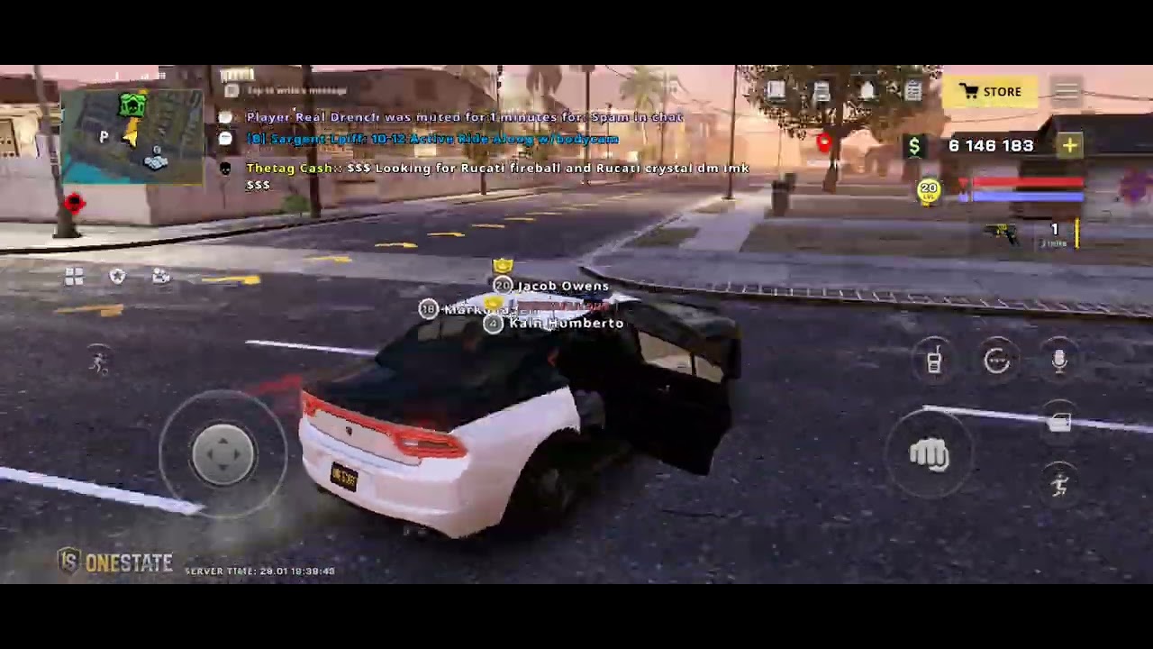 One state patrol and arrest 