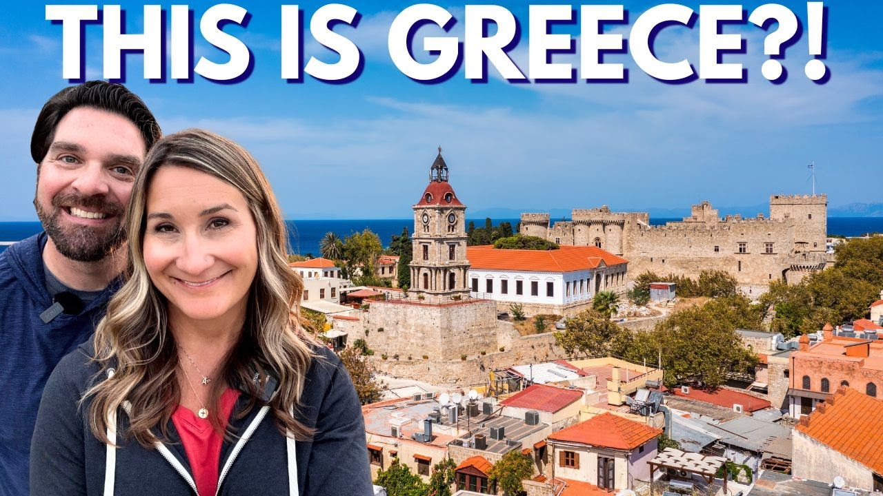 Leaving Icaria 🇬🇷 → Arriving in Rhodes | Greek Island Hopping, Ferries, Food & First Impressions