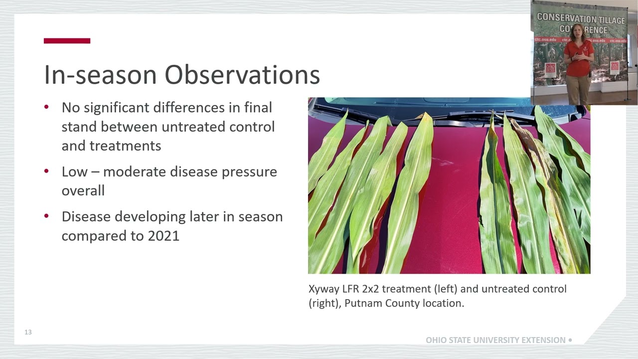 On Farm Eval of Flutriafol at plant corn fungicide