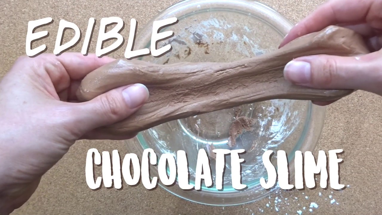 Awesome Edible CHOCOLATE Slime - 1 Minute Slime Video