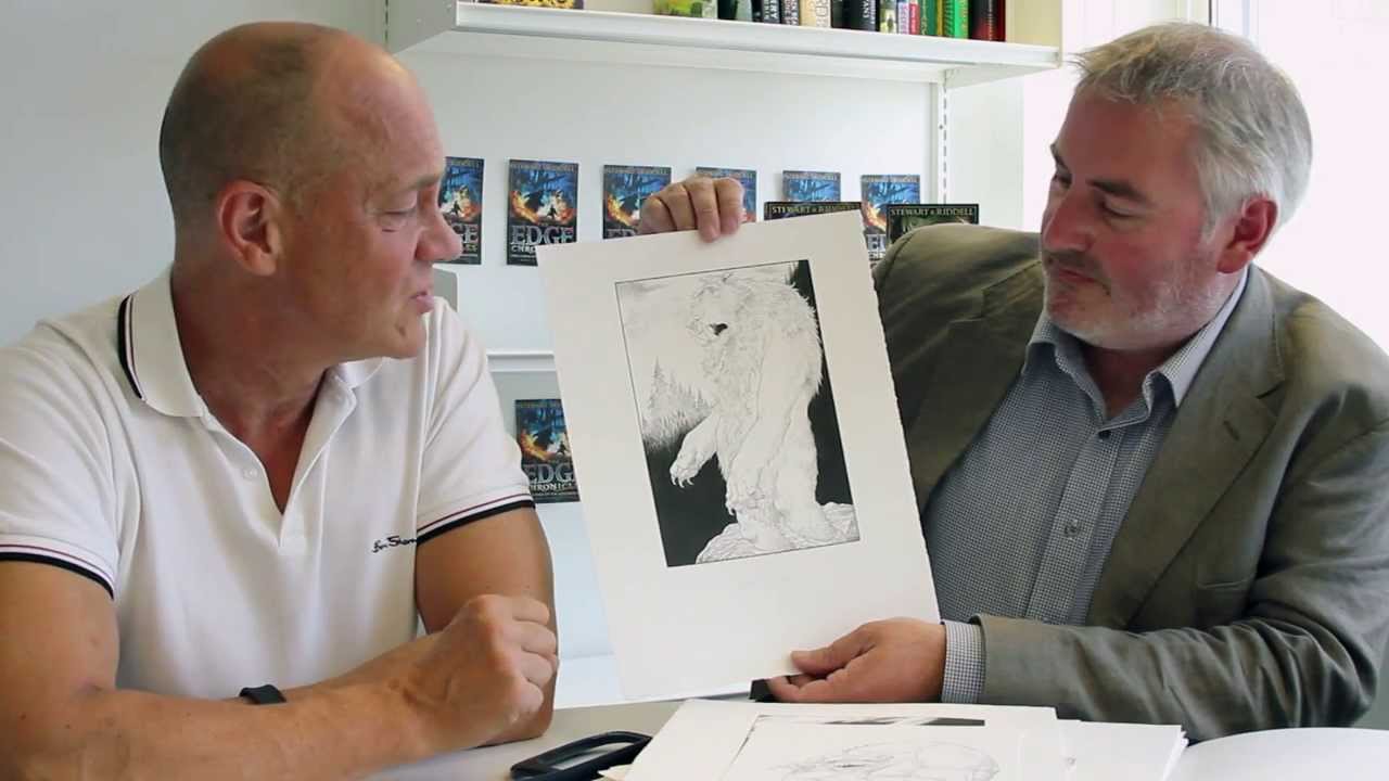 Paul Stewart and Chris Riddell talk about Edge Chronicles character Goom
