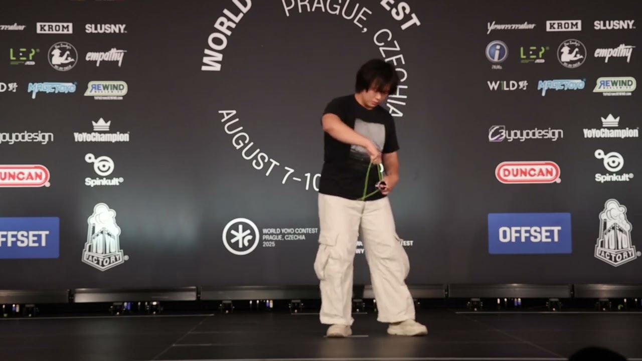 52nd Place – Hanwen Zhang – 1A WildCard – World YoYo Contest 2025