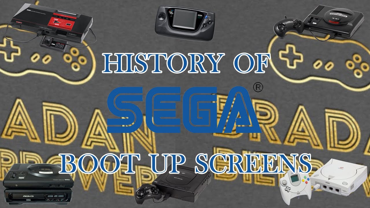 Evolution Of Sega Boot-up Screens