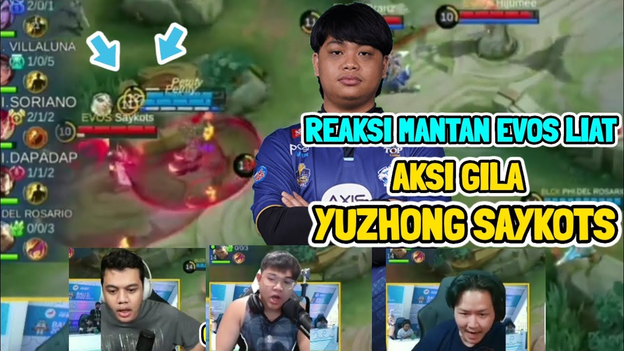 REAKSI OURA,REKT,ANTIMAGE LIAT MOMEN GILA YUZHONG SAYKOTS ❗IESF BALI 2022